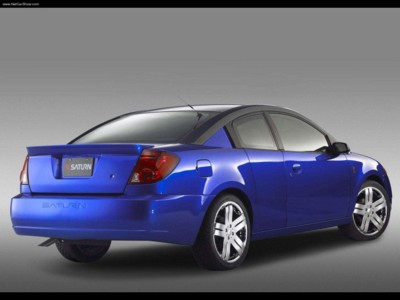 Saturn ION Quad Coupe 2003 Poster with Hanger