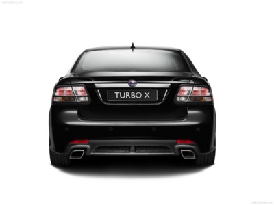 Saab Turbo X 2008 Poster with Hanger