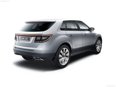 Saab 9-4X BioPower Concept 2008 Poster with Hanger