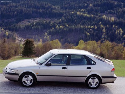 Saab 900 1997 poster