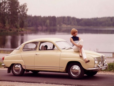 Saab 96 1967 phone case