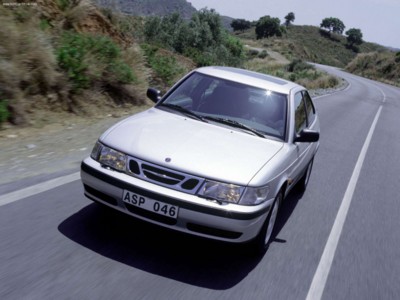 Saab 9-3 Coupe 1999 poster