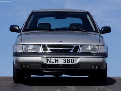 Saab 900 1997 Poster with Hanger