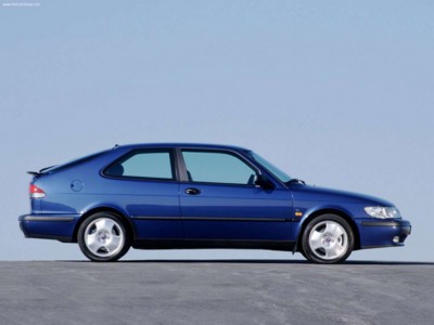 Saab 9-3 Coupe 1999 poster