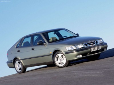 Saab 9-3 1999 poster