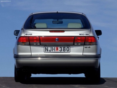 Saab 900 1997 stickers 620957