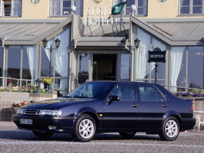 Saab 9000 1997 stickers 621010