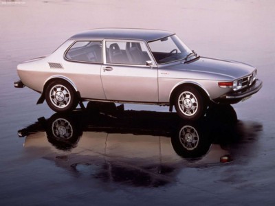 Saab 99 1976 poster