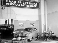 Saab 92 1950 tote bag #NC197383