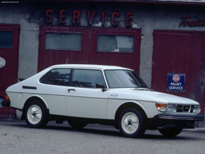 Saab 99 1976 poster