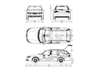 Saab 9-5 SportCombi 2006 Longsleeve T-shirt #621401