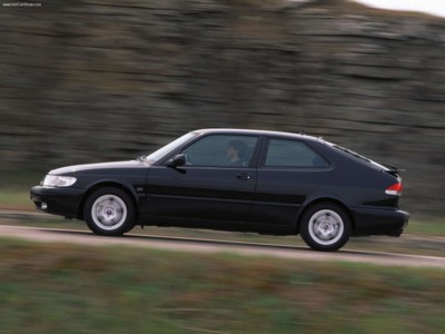 Saab 9-3 Coupe 2001 poster
