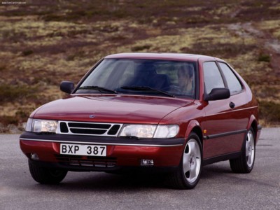 Saab 900 Coupe 1997 tote bag #NC197346