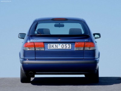Saab 9-3 Coupe 1999 Mouse Pad 622043