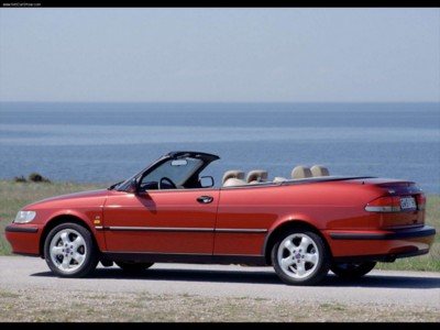 Saab 9-3 Convertible 1999 stickers 622077