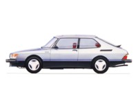 Saab 900 Turbo 16S 1984 Longsleeve T-shirt #622190