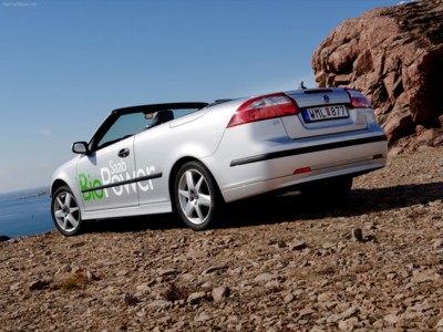 Saab 9-3 Convertible BioPower 2006 Poster with Hanger