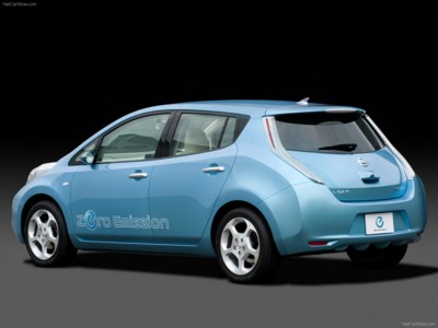 Nissan LEAF 2011 poster