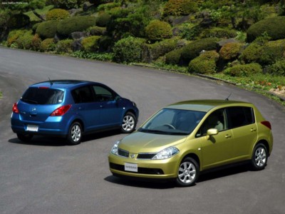 Nissan Tiida 2004 Poster with Hanger