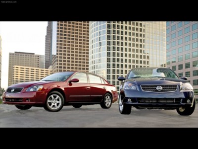Nissan Altima 2005 canvas poster