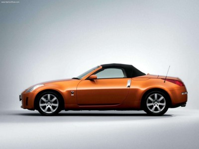 Nissan Fairlady Z Roadster 2004 canvas poster