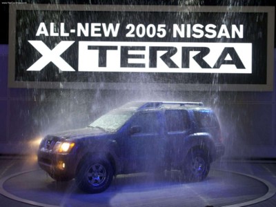 Nissan Xterra 2005 metal framed poster