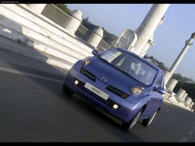 Nissan Micra 2002 canvas poster