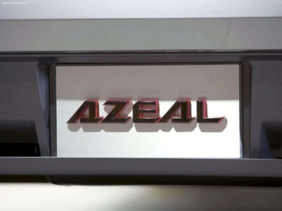 Nissan AZEAL Concept 2005 wooden framed poster