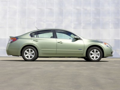 Nissan Altima Hybrid 2007 Poster with Hanger