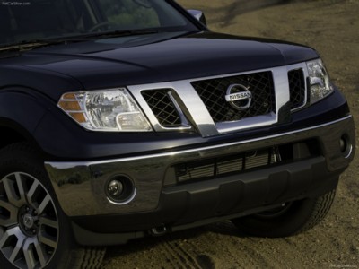 Nissan Frontier 2009 canvas poster