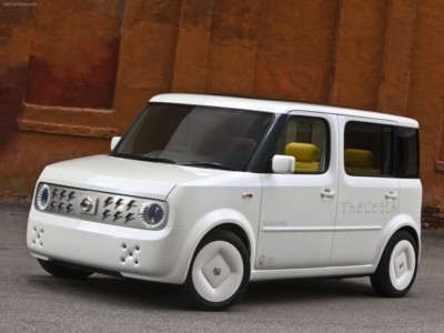 Nissan Denki Cube Concept 2008 Poster with Hanger