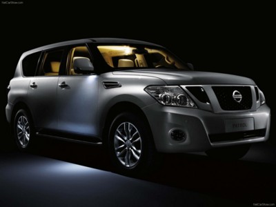 Nissan Patrol 2011 Poster with Hanger