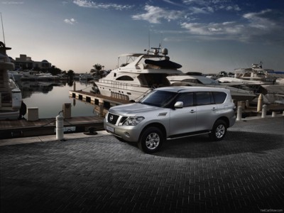 Nissan Patrol 2011 Poster with Hanger