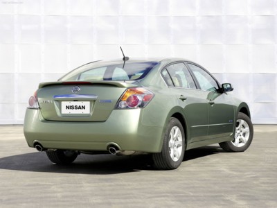 Nissan Altima Hybrid 2007 Poster with Hanger
