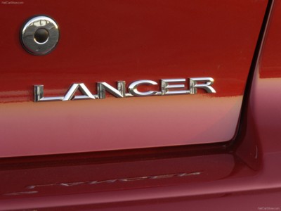 Mitsubishi Lancer 2008 Poster with Hanger