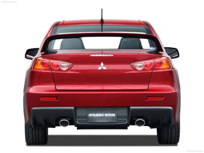 Mitsubishi Lancer Evolution X 2008 stickers 628268