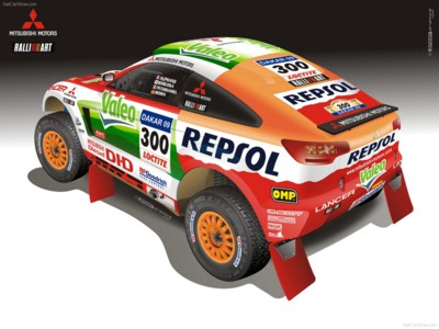 Mitsubishi Racing Lancer 2008 poster