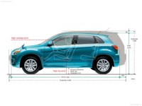 Mitsubishi ASX 2011 stickers 629149