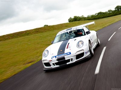 Porsche 911 GT3 Cup 2011 tote bag