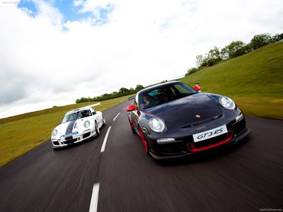 Porsche 911 GT3 Cup 2011 tote bag