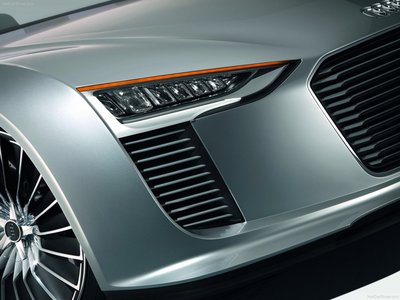 Audi e-tron Spyder Concept 2010 metal framed poster