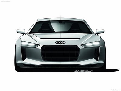 Audi quattro Concept 2010 poster