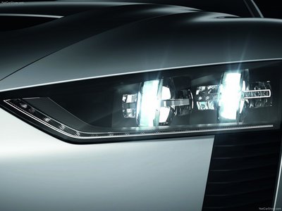 Audi quattro Concept 2010 metal framed poster