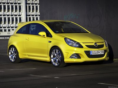 Opel Corsa OPC 2010 tote bag