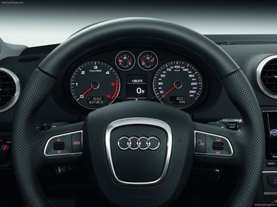Audi A3 2011 canvas poster
