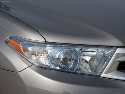 Toyota Highlander Hybrid 2011 stickers 677934