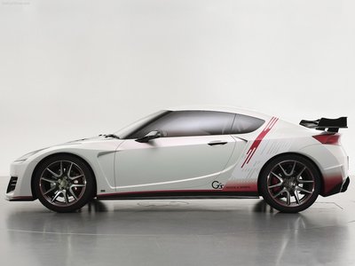 Toyota FT-86G Sports Concept 2010 canvas poster