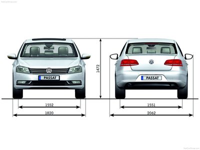 Volkswagen Passat 2011 puzzle 678962