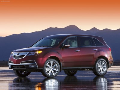 Acura MDX 2010 canvas poster
