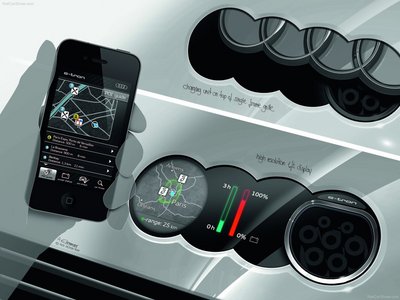 Audi e-tron Spyder Concept 2010 tote bag #NC227224